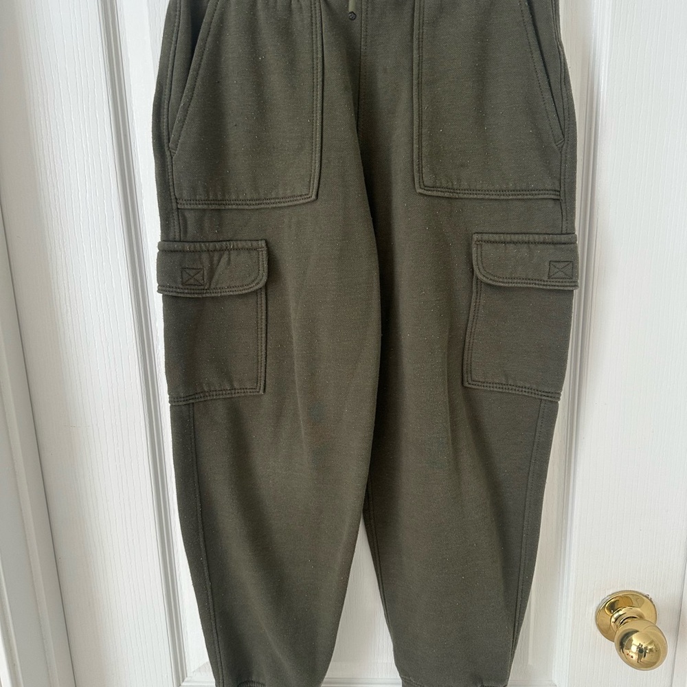 Old Navy Dark Green Cargo Pants